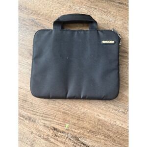 Incase Laptop Sleeve Briefcase Black Nylon Padded Handle Travel Bag‎ Case Small